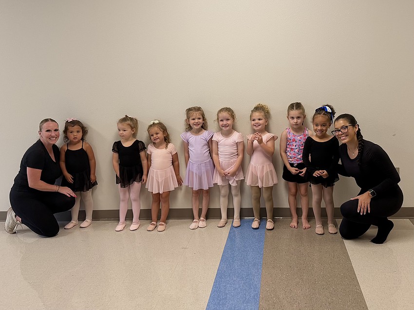 Kristin Kehley and Cariliz Berrios are hosting dance classes at Hamlin Middle School while District Dance Co. is under construction.
