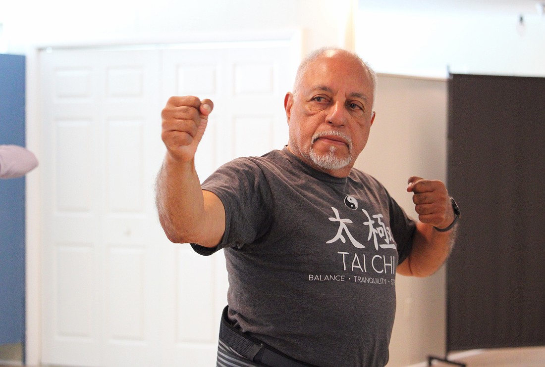 Reuben Fernandez leads Tai Chi classes on Mondays and Wednesdays at The Paradise Center, and many of his students have stuck with him since he first started teaching at the Longboat Key community center.