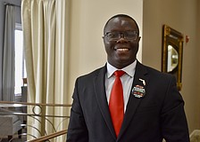 Edward Bailey, Jr., a 22-year-old former District 5 commissioner's aide, is now vying for a seat on the dais.