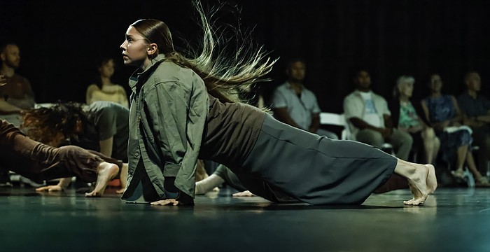Sarasota Contemporary Dance presents an In-The-Round performance at its home studio.