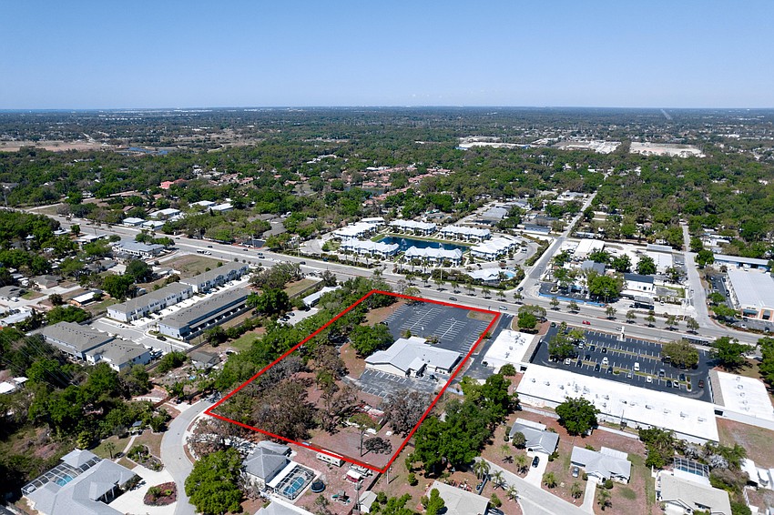 The 2.89-acre property has 247 feet of frontage along Fruitville Road with access from Fruitville and the side street of Shady Parkway. The 2.89-acre property has 247 feet of frontage along Fruitville Road with access from Fruitville and the side street of Shady Parkway.