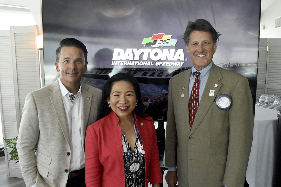 Daytona International Speedway president visits Sarasota Rotary Club