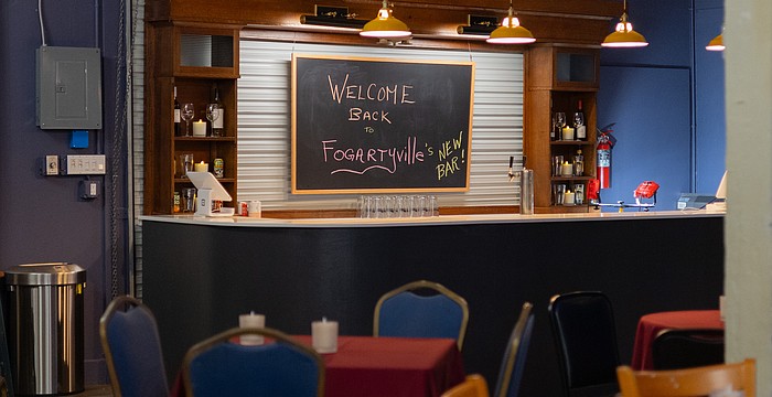 Fogartyville has installed a new bar.