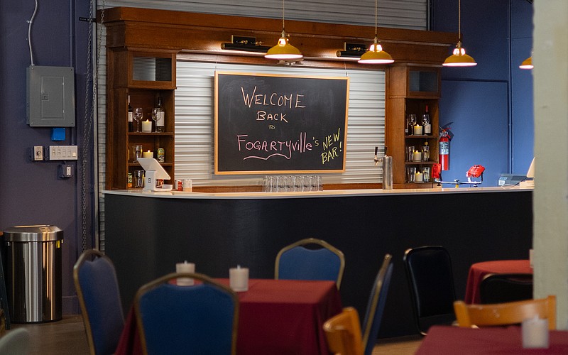 Fogartyville has installed a new bar.