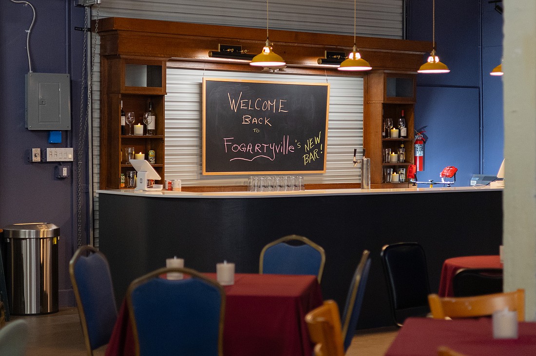 Fogartyville has installed a new bar.