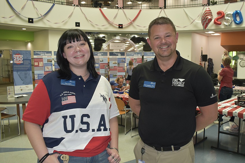Programs and Outreach Specialist Meg Lepak organized the event, while Sarasota County History Center Manager Josh Goodman researched the timeline.