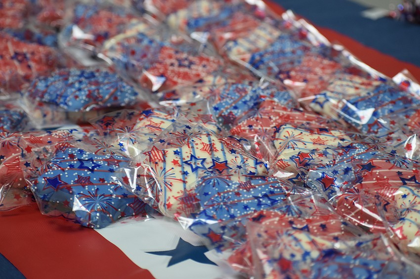 Cookies were available for attendees to enjoy at the July 11 event.