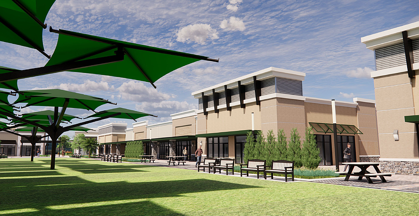The Hub at Nocatee unit sizes range from 1,261 to 5,064 square feet. Spaces can be combined. Uses include entertainment, food-and-beverage special, medical, pet, restaurant and service.