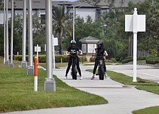 Children and teenagers are often seen riding electric bikes and scooters around the Lakewood Ranch area.