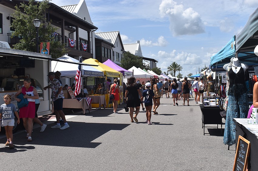 The Farmers' Market at Lakewood Ranch, which hosts 100+ vendors selling food, handmade gifts and more, is held at Waterside Place every Sunday from 10 a.m. to 2 p.m.