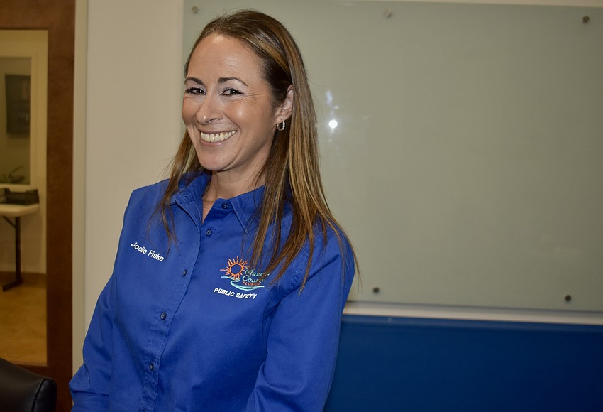 Director of Public Safety Jodie Fiske is working with the School District of Manatee County to put QR codes on students' micromobility devices to assist first responders when accidents happen.