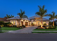 This Lake Club home at 17238 Salerno Drive sold for $3 million. Built in 2021, it has four bedrooms, four baths, a pool and 3,754 square feet of living area.
