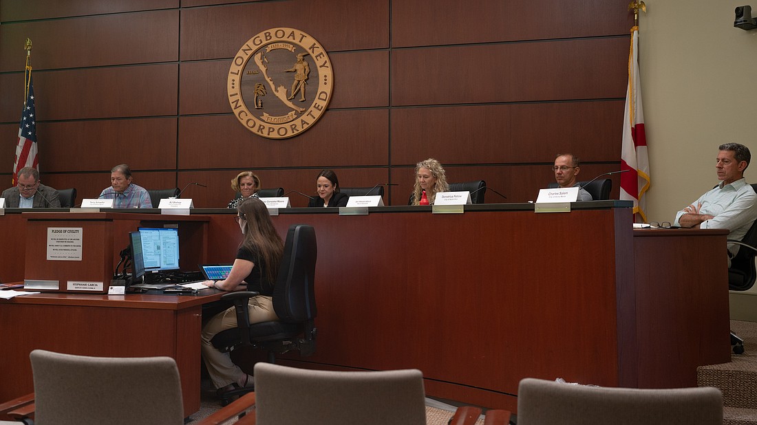 The Manasota League of Cities met on July 9 at Longboat Key Town Hall. Brian Williams from Palmetto and Debbie Scaccianoce from Bradenton Beach were absent.