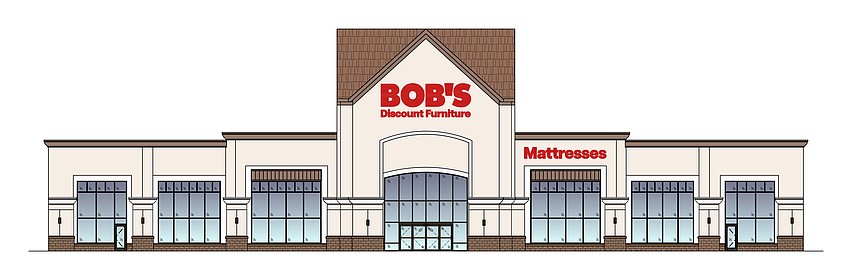 Bob’s Discount Furniture is in city review for a store at River City Marketplace in North Jacksonville. Bob’s Discount Furniture is in city review for a store at River City Marketplace in North Jacksonville.