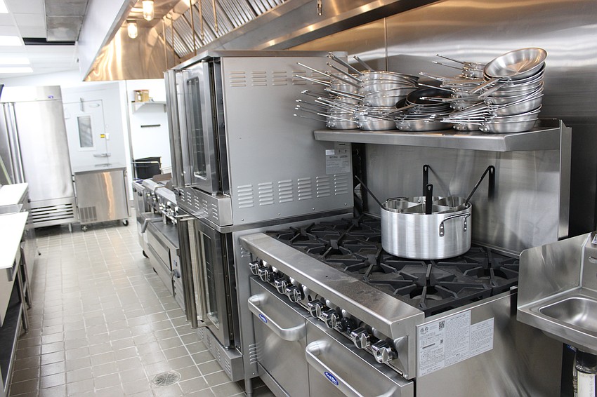All new kitchen appliances are set for opening day on July 23 for Delany's Public House in Main Street at Lakewood Ranch.