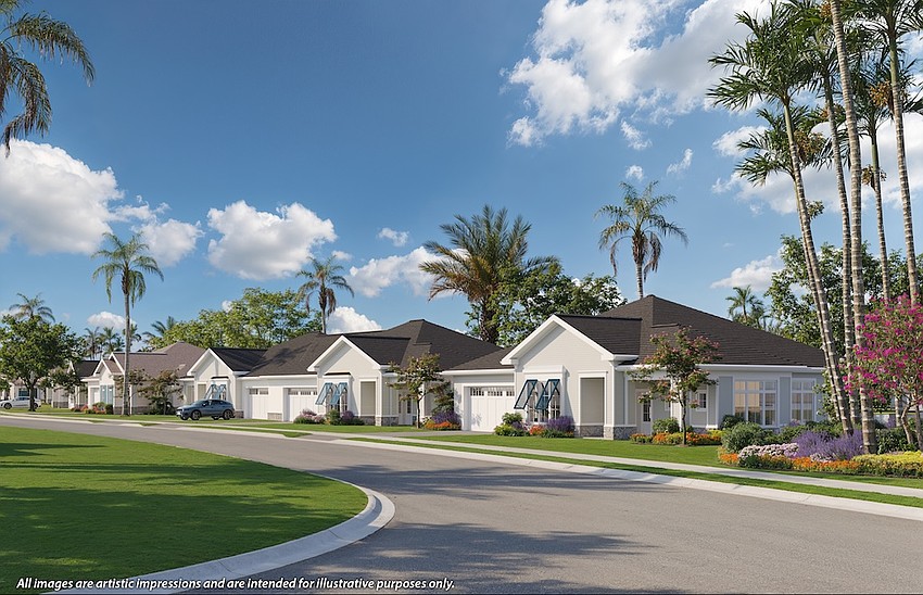 Cottages will range from 1,450 to 1,800 square feet.