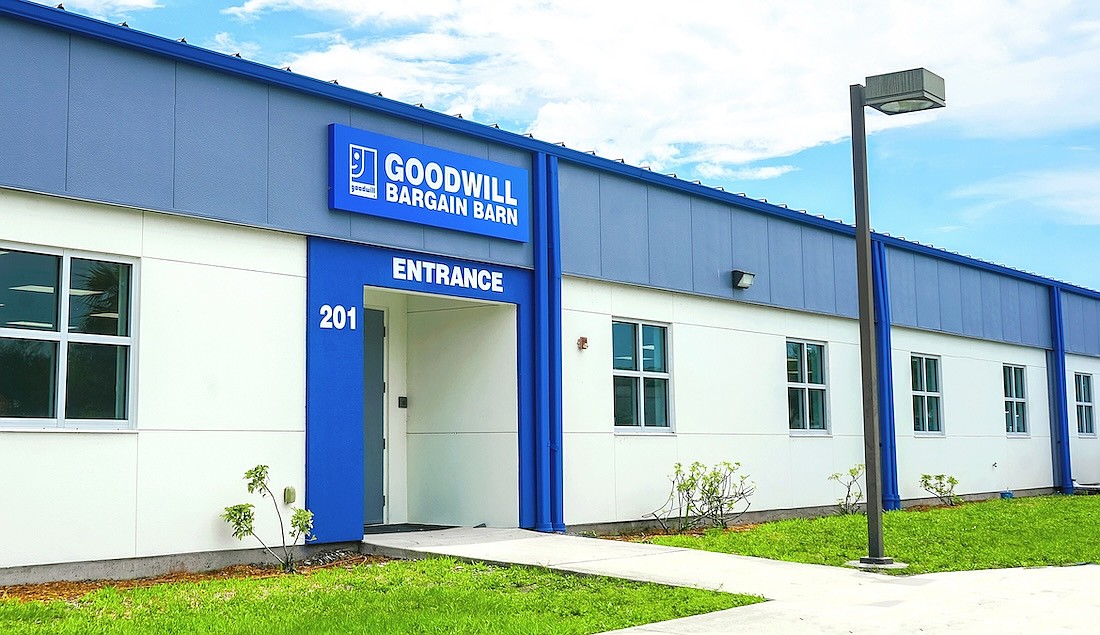 Goodwill's Bargain Barn is located at 201 Triple Diamond Blvd. in Venice.