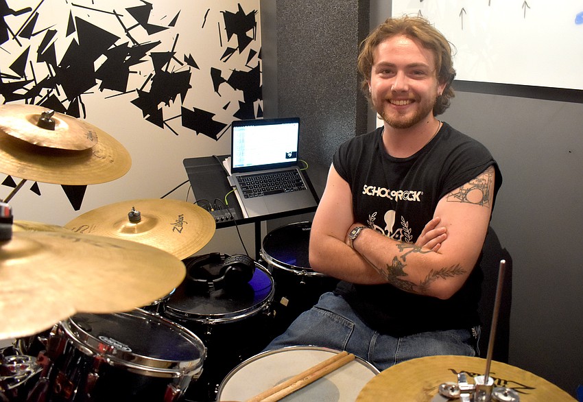Drew Jagos, the lead instructor for the 21st Century Modern Rock music camp, says the camp is a great opportunity for kids who have experience in playing instruments as well as newbies who have never played before.