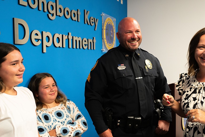 Longboat police officer promoted to sergeant
