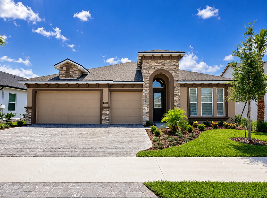 The house in Mosaic at 405 Mosaic Blvd. was the top real estate transaction in Daytona Beach's 32124 zip code for the week of June 26 to July 3. Photo courtesy of Ali Kargar/ICI Select Realty Inc.