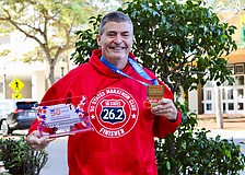 Sarasota runner Vinny O'Shaughnessy completed his goal of running a marathon in every state. Since then, the runner hasn't slowed down, starting on a new mission to do the same with a half marathon in every state.
