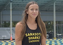 Natalia Lesniewska raked in a meet-high 11 medals — 10 gold, one bronze — among all girls at the Florida Summer Age Group Championships.