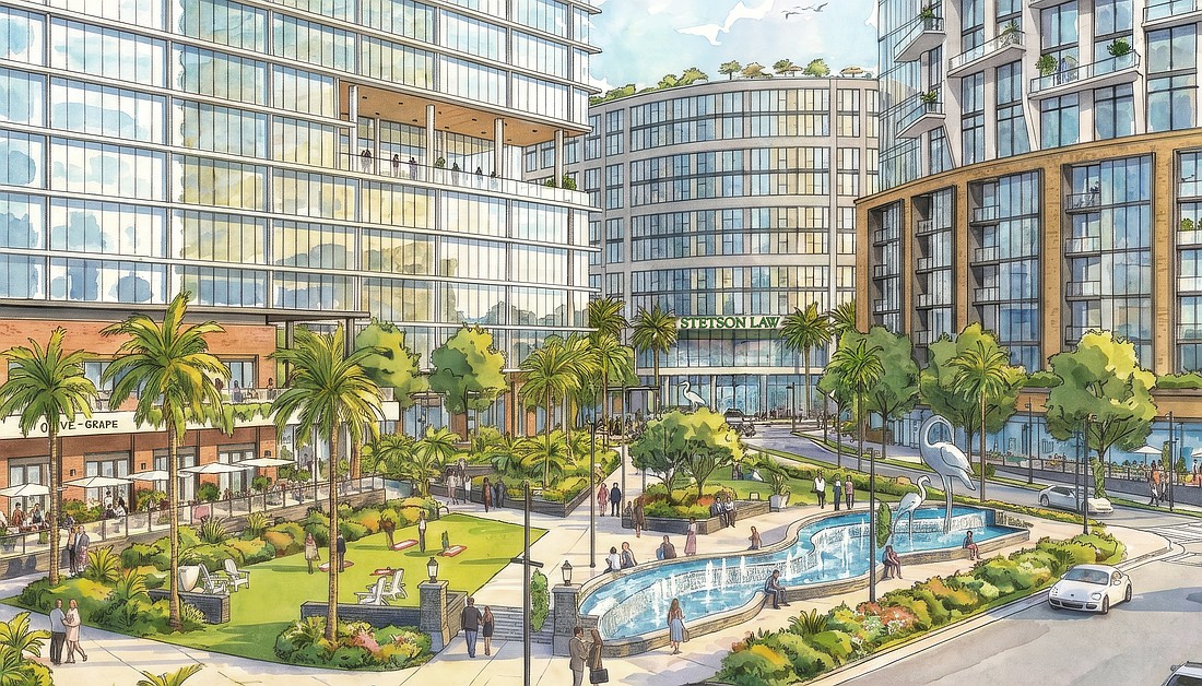 Stetson University plans to redevelop the site of its Tampa Law Center.