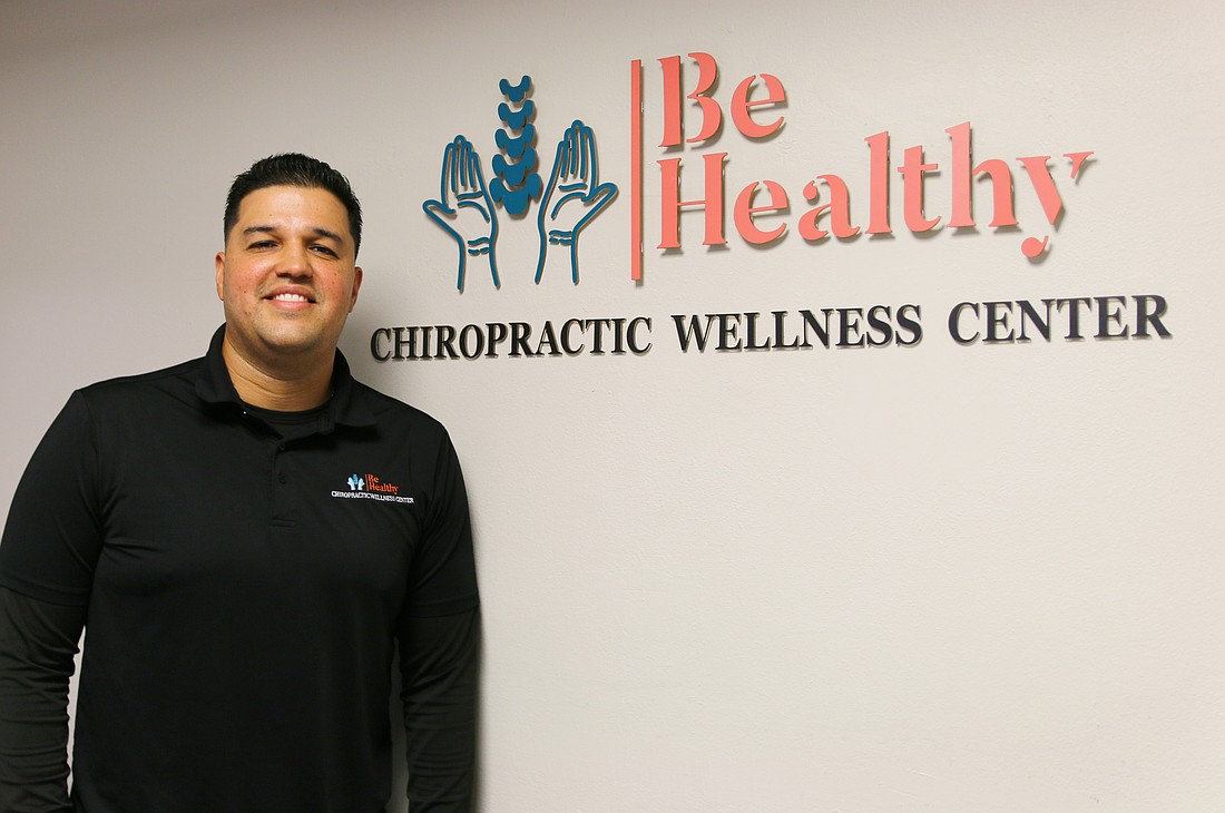 Dr. Jesus Ortiz, of Be Healthy Chiropractic. Photo by Jarleene Almenas