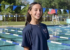 Swimming is a sport Izzy DiPasquale got into because of her older sister, Ava DiPasquale. She's now assembling a career of her own.
