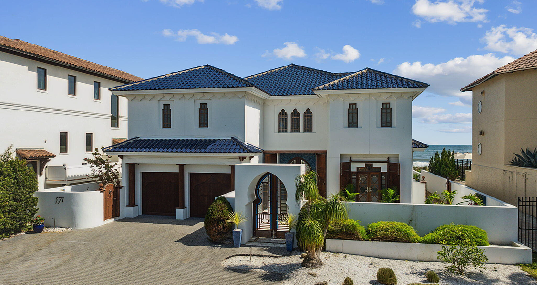The 8,558-square-foot oceanfront home at 1185 and 1187 Ponte Vedra Blvd. sold for $20 million July 13, with proceeds benefiting The Sontag Foundation.