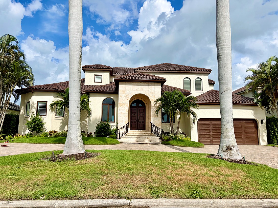The home at 344 W. Royal Flamingo Drive sold for $6.55 million. Built in 1998, it has four bedrooms, four-and-a-half baths, a pool and 4,344 square feet of living area.