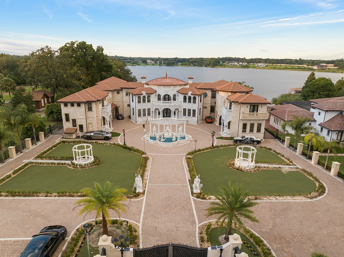 The home at 9639 Westover Roberts Road, Windermere, sold July 17, for $5,500,000. This home commands attention with a grand, Mediterranean-inspired façade that opens to interiors of soaring scale and meticulous marble craftsmanship. The sellers were represented by the Julie Bettosini Team, Stockworth Realty Group.