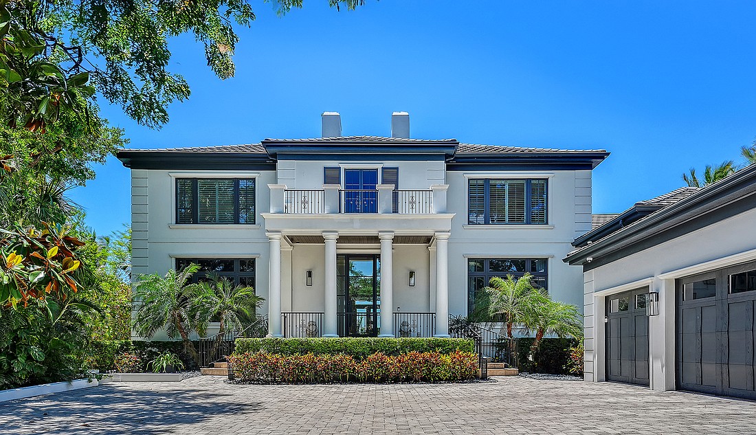 The home at 1204 Hillview Drive has five bedrooms, five-and-two-half baths, a pool and 7,687 square feet of living area.