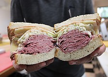 Can you eat both halves of a corned beef sandwich? You can test your skills when Wolfie's Hand Cut opens at UTC late this year.