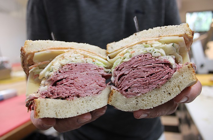 Can you eat both halves of a corned beef sandwich? You can test your skills when Wolfie's Hand Cut opens at UTC late this year.