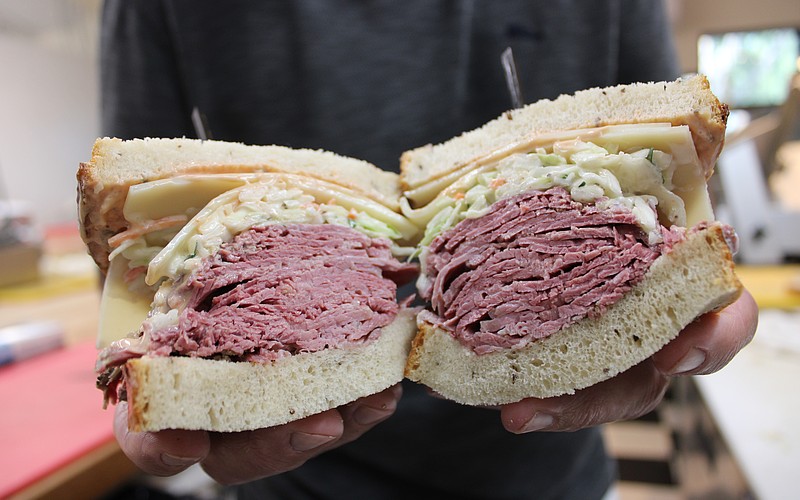 Can you eat both halves of a corned beef sandwich? You can test your skills when Wolfie's Hand Cut opens at UTC late this year.
