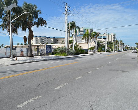 The City Commission moved ahead with an effort to bury utility lines on St. Armands and Lido keys, such as these along Benjamin Franklin Drive.