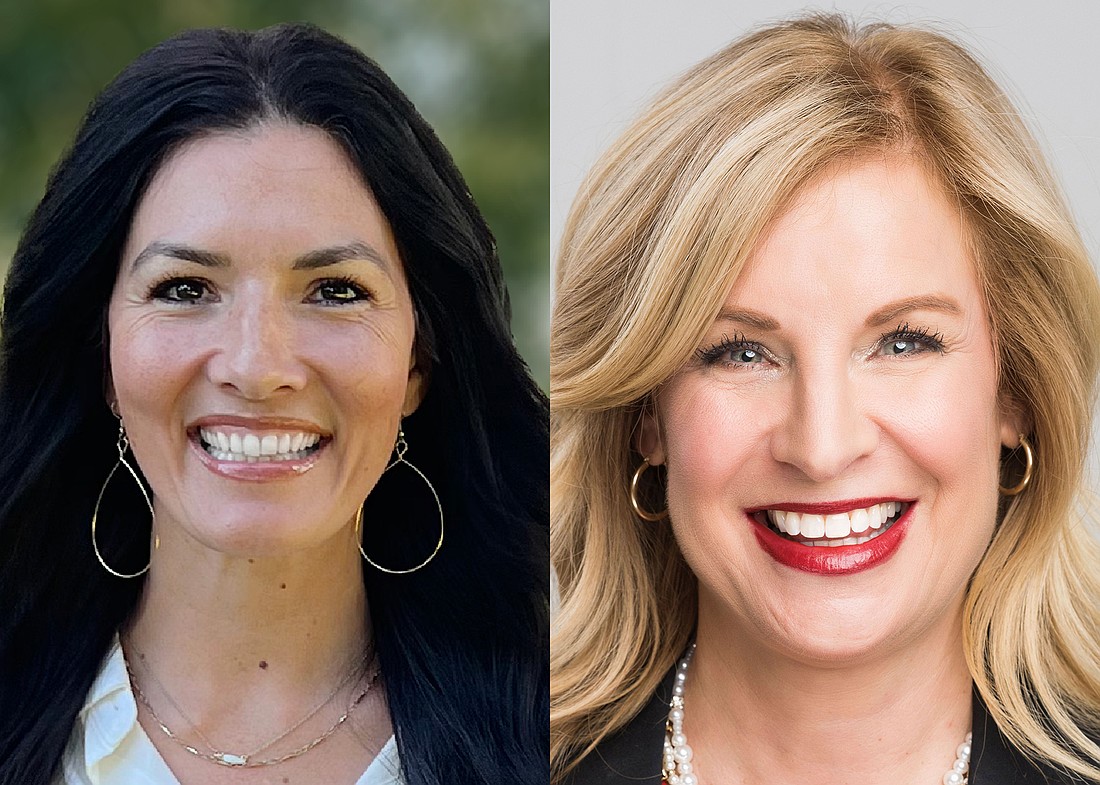 Two current School Board members — Alicia Farrant and Angie Gallo — are vying for the seat to succeed outgoing chair Teresa Jacobs.