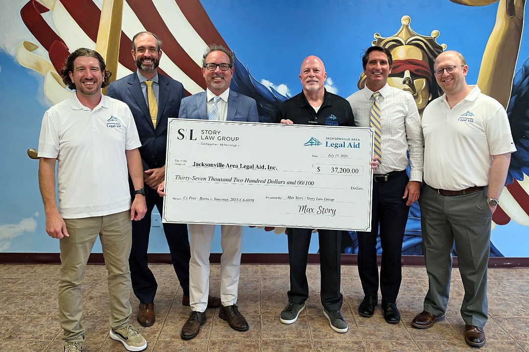 JACKSONVILLE AREA LEGAL AID RECEIVES MORE THAN $37,000 TO HELP TENANTS