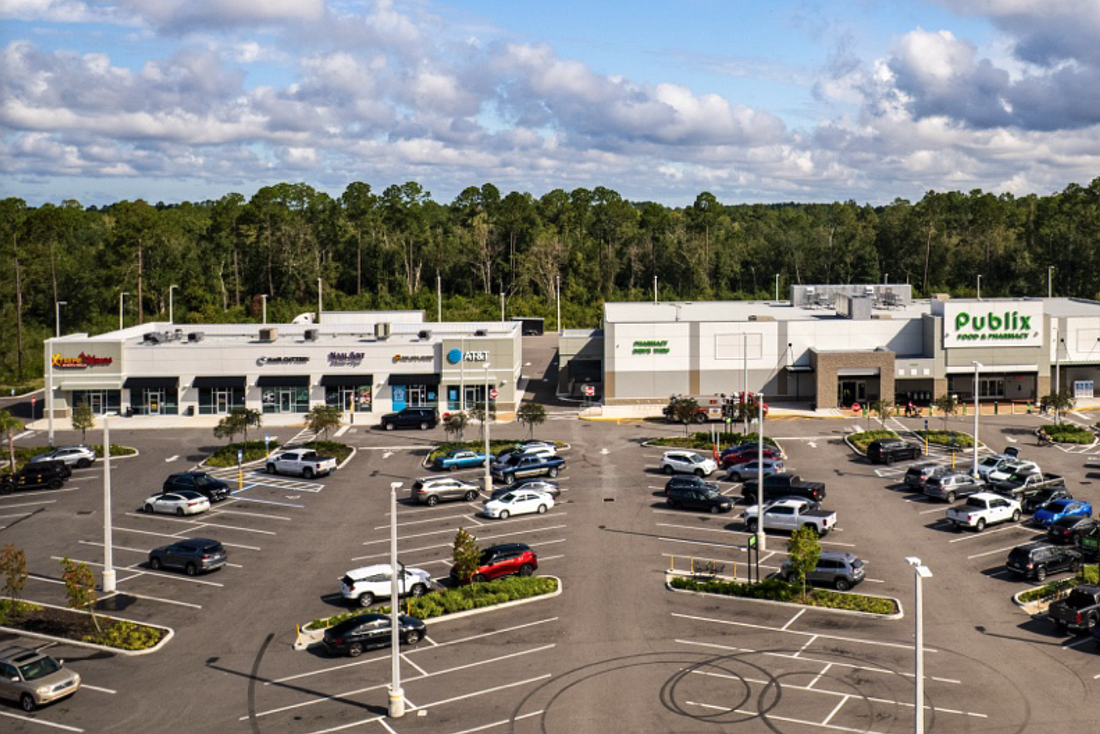 The TSCG commercial real estate group announced the sale of The Plaza at Normandy shopping center.