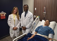 Dr. Abigail Dawes is a resident physician in the internal medicine program, and Dr. Michael Schandorf-Lartey is program director, at HCA Florida Sarasota Doctors Hospital.