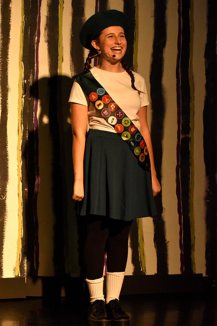 Sarasota 15-year-old Adelaide Klene plays Sky and sings her solo 