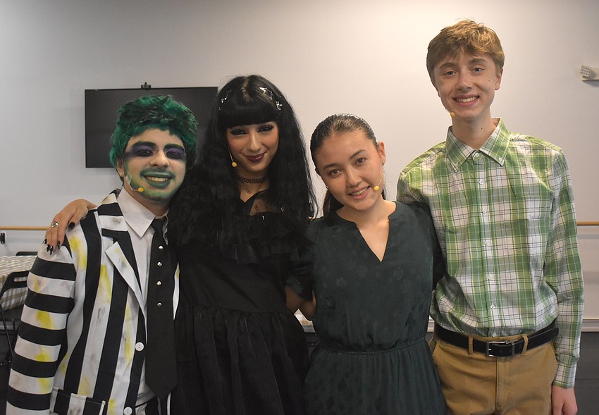 Henry Mills, Lara Zoppe, Hailey Wahlmann and Owen Glynn star in 