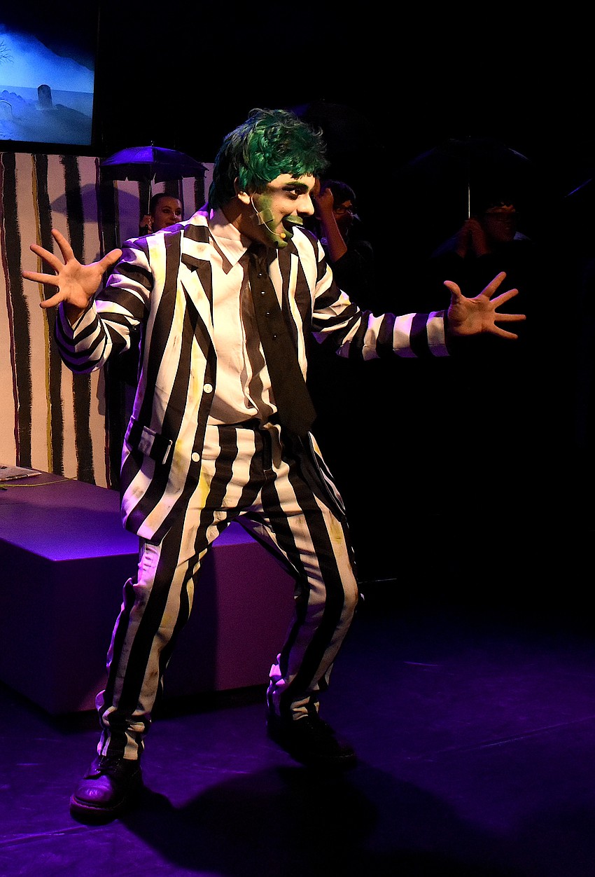 Sarasota 17-year-old Henry Mills plays Beetlejuice, a demon determined to make a human say his name three times.
