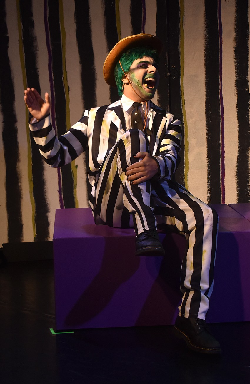 Sarasota 17-year-old Henry Mills says that although this is his first show at Ovation School of Musical Theatre, acting is in his blood.