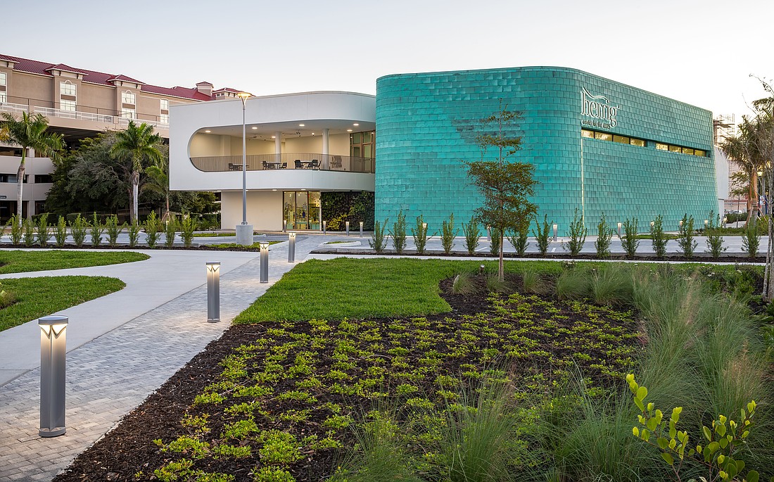 Herrig Center for the Arts, formerly ArtCenter Manatee, opened its new building in April.