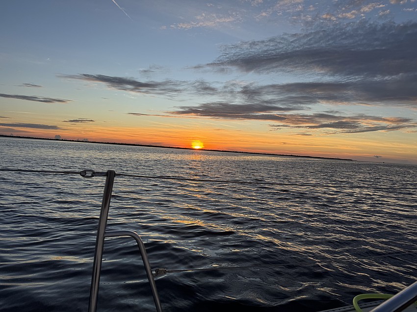 The sunset is seen from Ra. The sunset is seen from Ra.