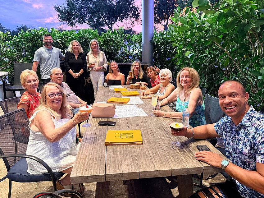 After the dinners at five restaurants in the University Town Center area on June 4, attendees came together at Georgie's for the after-party.