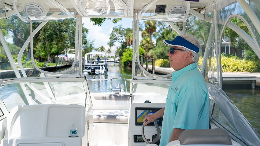 John Wagman decided to take over the Buttonwood Harbor Channel System because he is a boater who wants to improve navigability in Buttonwood Harbor and other areas off Longboat Key.