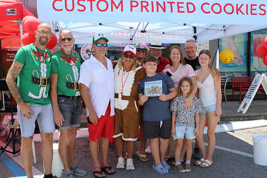 Friends and locals came out to support Tracy Waxler's book signing of her new book 